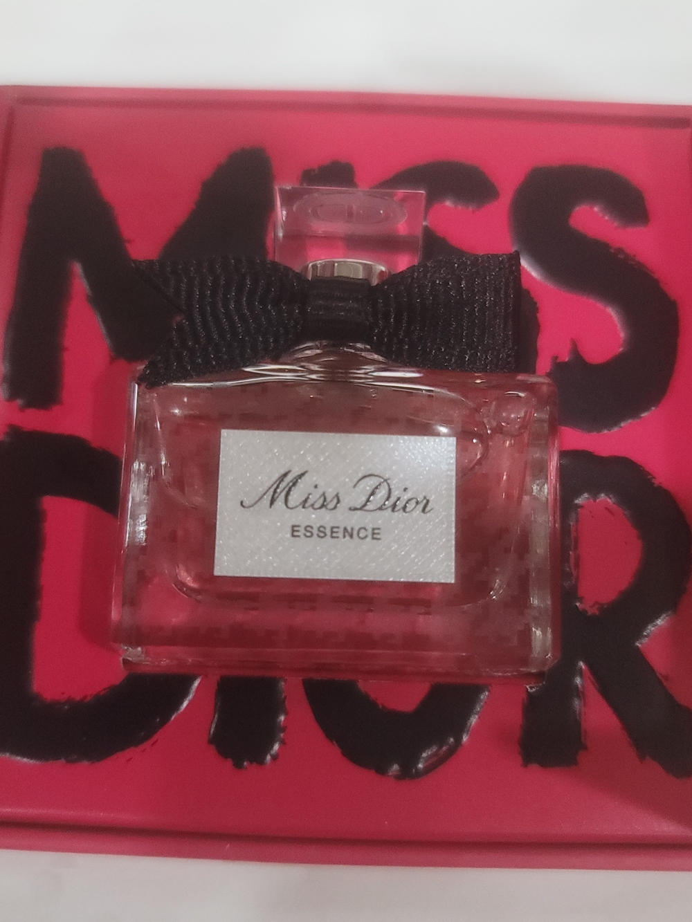 Dior Miss Dior Essence Women's Fragrance - Pink with Black Bow
